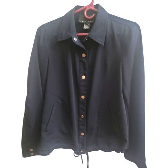 Yansi Fugel Black Shacket/Jacket, Size S - Picture 1 of 4